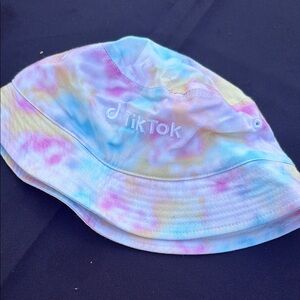 TikTok Tie-Dye Bucket Hat - Pastel Multi